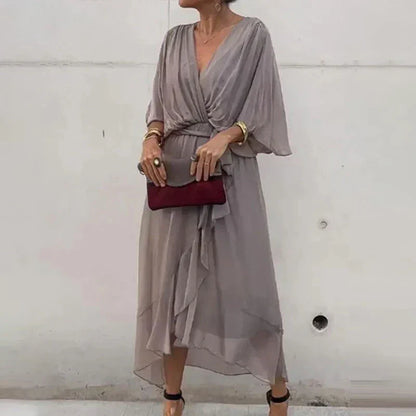 Virella - Deep V Formal Dress